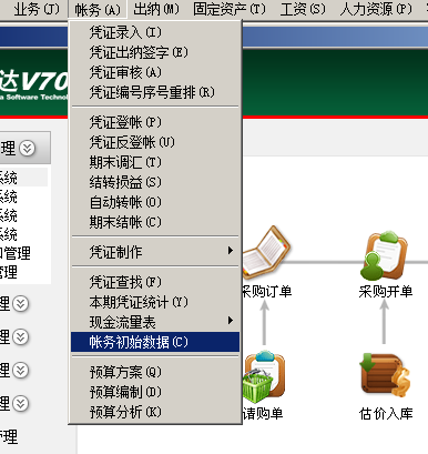 科目期初